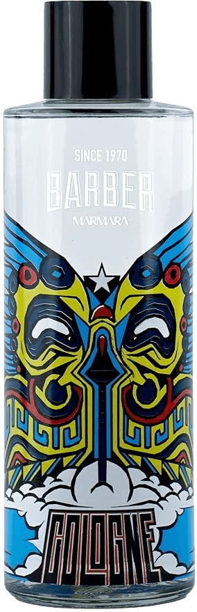 Barber Marmara Puerto Rico Limited Edition Eau de Cologne 500 ml Men's Water Glass Bottle Men's Perfume Aftershave Men Cologne Barber 8% Fragrance Oil