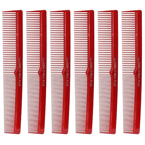 Krest Cleopatra - 7" Flat/Square Larger Cutting Comb (All Colors)