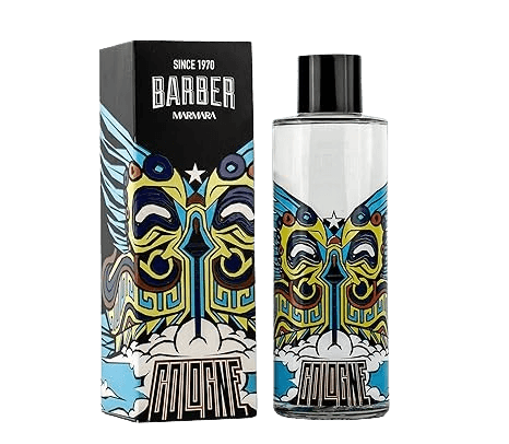 Barber Marmara Puerto Rico Limited Edition Eau de Cologne 500 ml Men's Water Glass Bottle Men's Perfume Aftershave Men Cologne Barber 8% Fragrance Oil