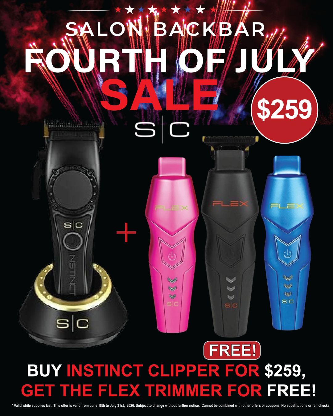 StyleCraft Instinct Clipper & Flex Trimmer Combo