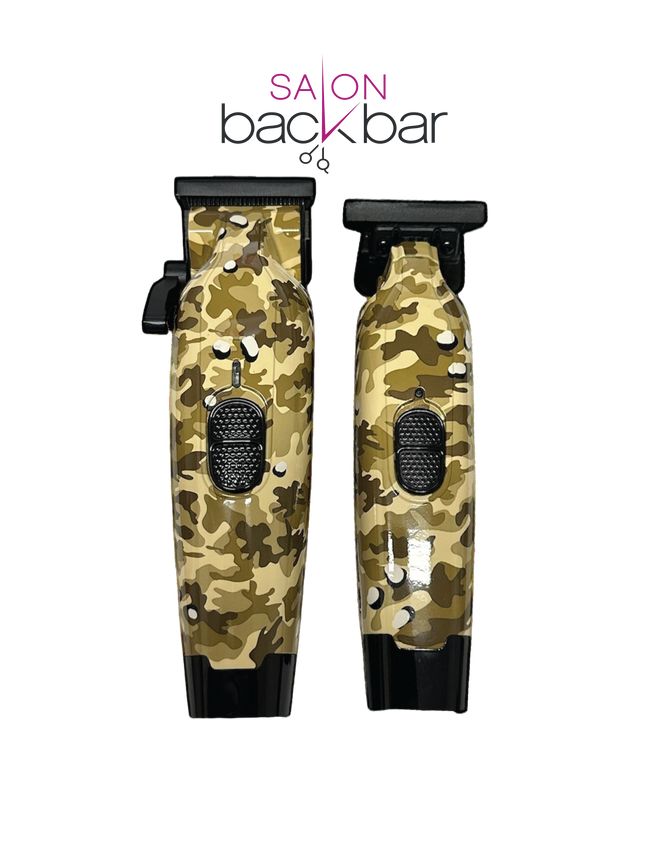 Cocco Hyper Veloce Pro Cordless Camo Clipper + Trimmer Combo