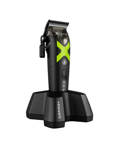 Hair clipper with 'Xceed' branding on a white background