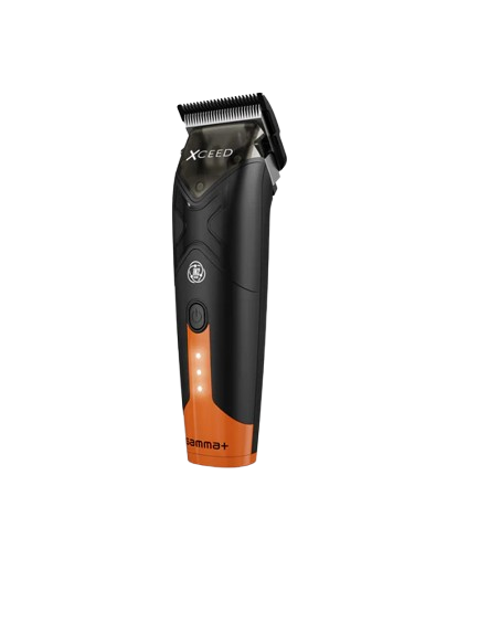 Hair clipper with 'Xceed' branding on a white background