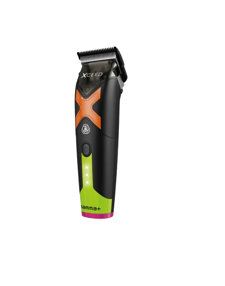 Hair clipper with Xceed branding on a white background