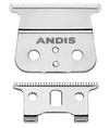 Andis GTX Deep Tooth T-Outliner Replacement Blade - Carbon Steele 04850