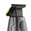 Close-up of StyleCraft cordless hair trimmer showing the clipper head, guide comb, and textured handle against a solid white background.