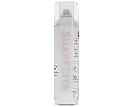 Suavecita Firm Hold Hairspray Vegan with Coconut Oil 10 oz