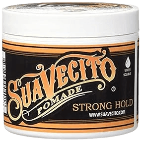 Suavecito Pomade Firme (Strong) Hold 4 Oz, 1 Pack - Strong Hold Hair Pomade For Men - Medium Shine Water Based Flake Free Hair Gel - Easy To Wash Out - All Day Hold For All Hair Styles