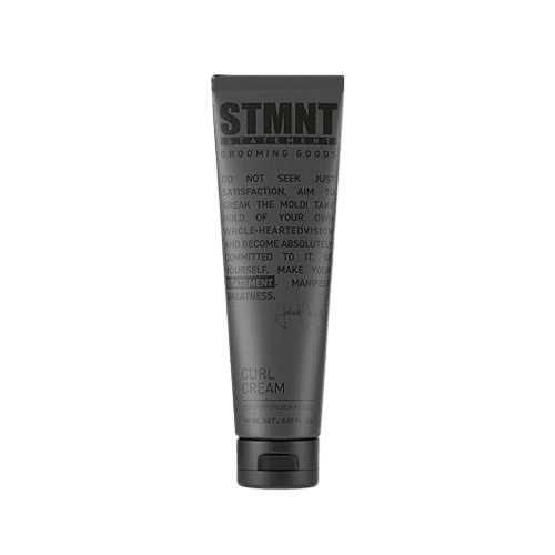 STMNT Grooming Goods Curl Cream, 5.07 oz | Enhances Curls | Texture Without Crispiness