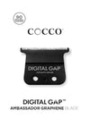 Cocco® DIGITAL GAP™ AMBASSADOR GRAPHENE TRIMMER BLADE | Designed for Cocco® HYPER VELOCE PRO TRIMMERS and VELOCE PRO TRIMMERS ADGT-G