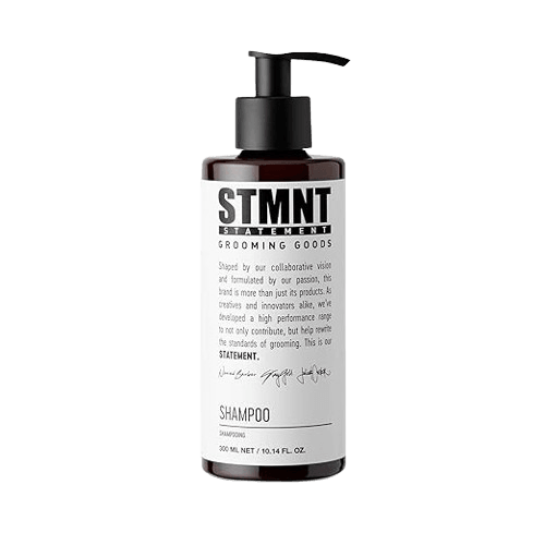 STMNT Grooming Goods Shampoo | SLS/SLES Sulfates Free | Activated Charcoal & Menthol | Removes Build Up | Fuller Feeling Hair