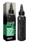 Tomb 45 Beard & Lineup Enhancement (Brown/Black) - Water-proof, Shampoo safe, Safe on Skin