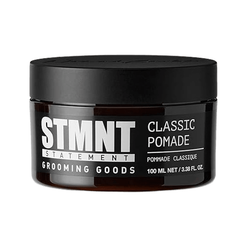 STMNT Grooming Goods Classic Pomade, 3.38 oz | Natural Shine | Strong Control | Easy to Wash Out