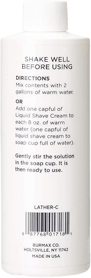 Scalp Master Liquid Shave Cream 8oz