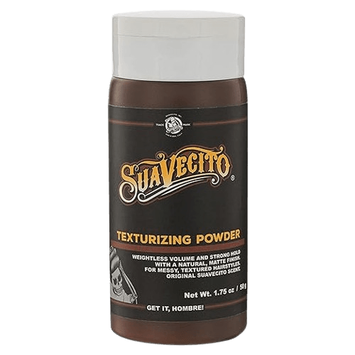 Suavecito Texturizing and Volumizing Hair Styling Powder with Shine Free Matte Finish and Strong Hold - No Mess, Oil Absorbing, Long Lasting - 1.75 oz