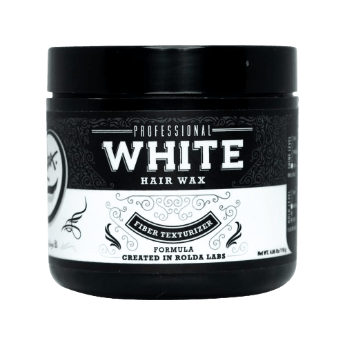 Rolda - White Hair Fiber Wax | Add Volume & Texture, Medium Hold, Semi Matte Finish, Hybrid Formula, Residue-free, Alcohol-free