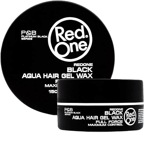 Red One Aqua Hair Wax 150ml Black