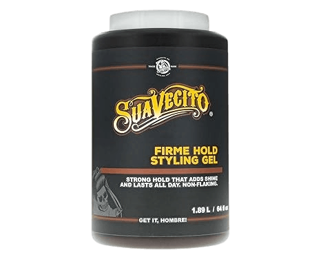 Suavecito Firme Hold Styling Hair Gel Tub - 32 Oz, 64 Oz