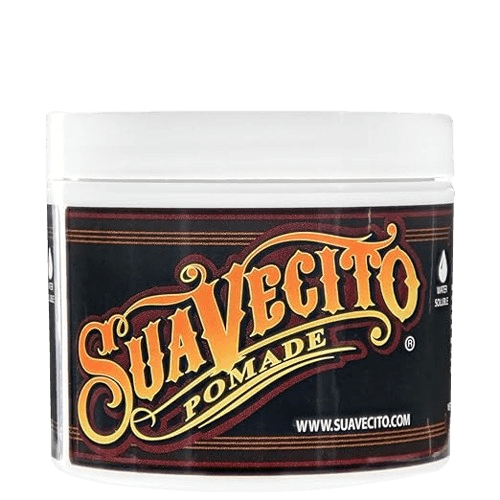 Suavecito Pomade Original For Men 4 oz, 1 Pack - Medium Shine Water Based Wax Like Flake Free Hair Gel - Easy To Wash Out - All Day Hold For All Hairstyles