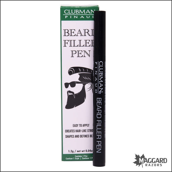 Clubman Pinaud Beard Filler Pen packaging on a white background