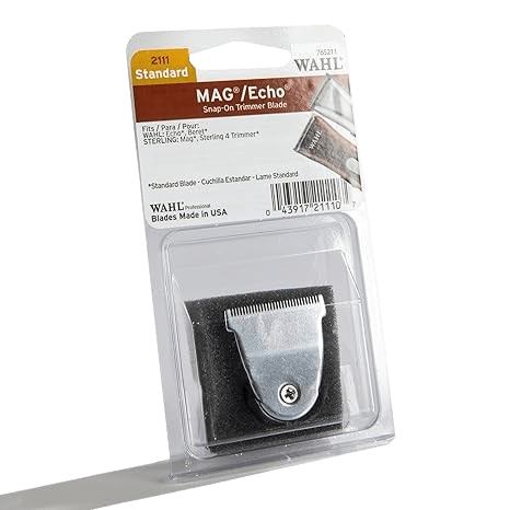 Wahl Professional Detachable Snap on Blade for the Beret, Echo, Sterling MAG, and Sterling 4 Trimmers for Professional Barbers and Stylists - 2111