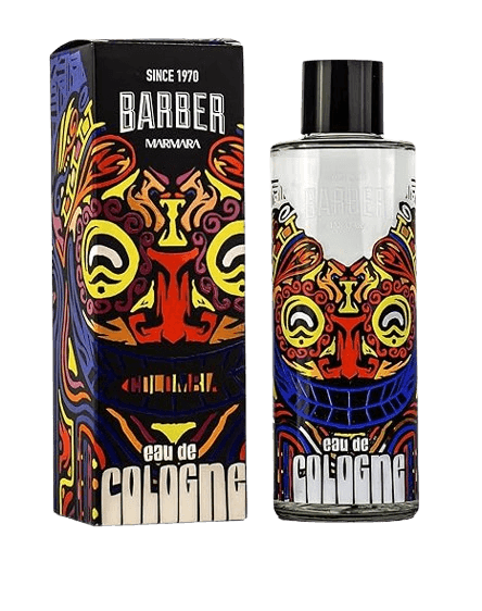 Marmara Barber - COLOMBIA Limited Edition Eau de Cologne 500ml (16.9 fl. oz.), Men's cologne glass bottle, Aftershave Cologne, gift for men - cologne barber