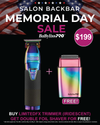 BaBylissPRO LimitedFX Iridescent Trimmer & Double Foil Shaver Set (FXDUOFS2TRB)