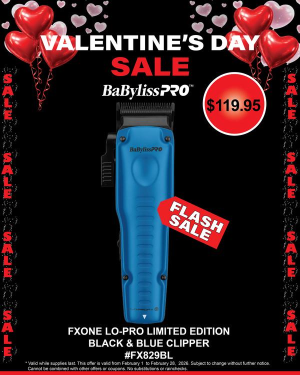 BABYLISSPRO FXONE LO-PROFX LIMITED EDITION MATTE BLUE CLIPPER FX829BL