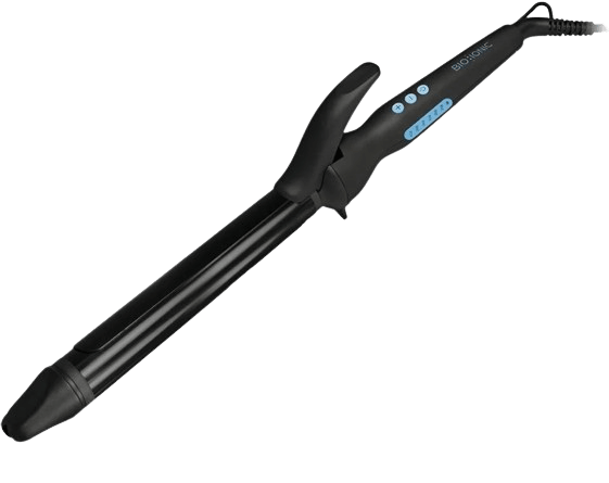 Bio Ionic Long Barrel Curling Stone Iron 1.25"