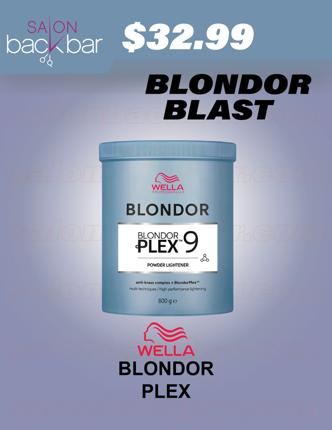 Wella BlondorPlex 9 Powder Lightener 800g – Professional Hair Bleach with Bond Builder