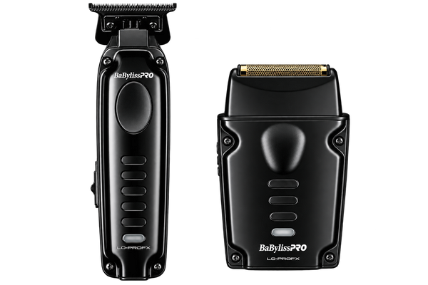 BaBylissPRO Limited Edition Lo-Pro FX Compact Cordless Trimmer & Foil Shaver Value Set - Black (FX72FSPKMB)