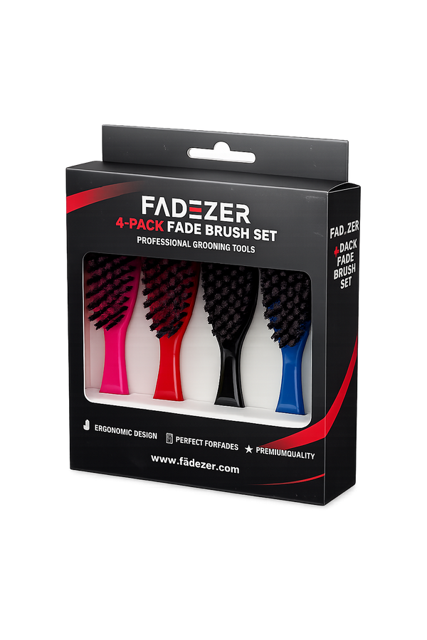 Fadezer 4-Pack Fade Brush Set