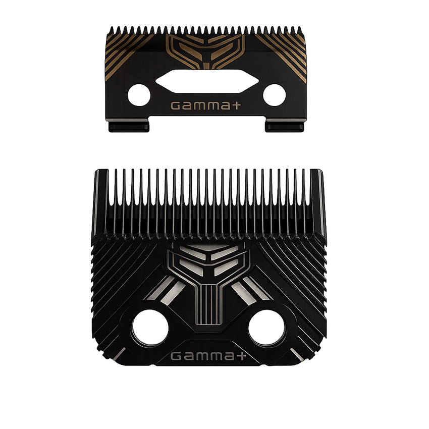 Gamma+ MIM T1000 Echo Fade Blade Set w/ Shallow 2.0 Cutter (GP540B)