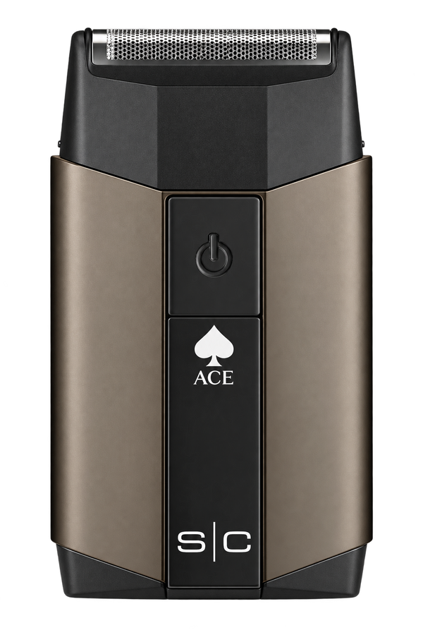 StyleCraft Ace Single Foil Shaver w/ Built-In Trimmer (SC802N)