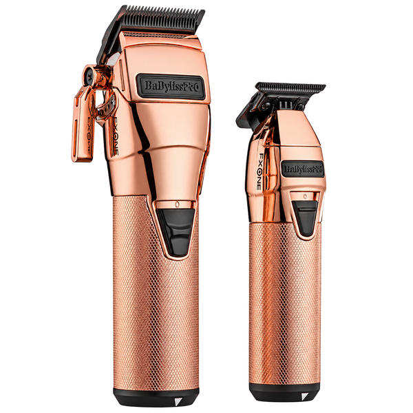 BaBylissPRO FXONE RoseFX Clipper & Trimmer Prepack (TOOLS ONLY) – FX1CTRGTO