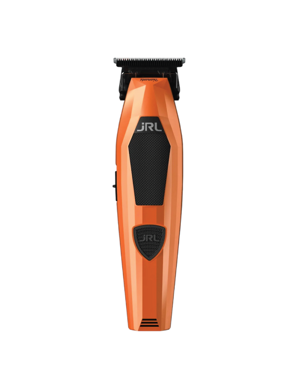 JRL Professional Orange hair trimmer with black accents on a white background