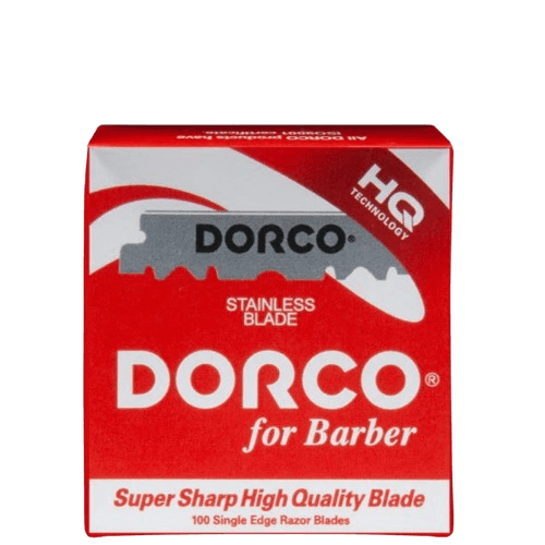 Dorco Red 1/2 Single Edge Blades 100 Count