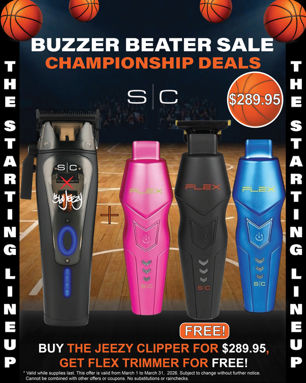 StyleCraft x 360 Jeezy Cordless Vector Motor Clipper & StyleCraft Flex Trimmer Combo