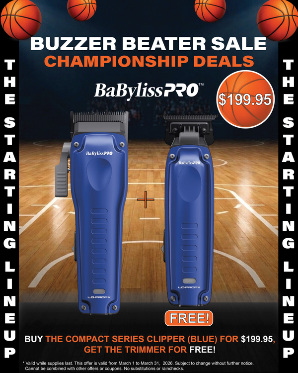 BaBylissPRO Compact Lo-Pro Clipper & Trimmer Combo
