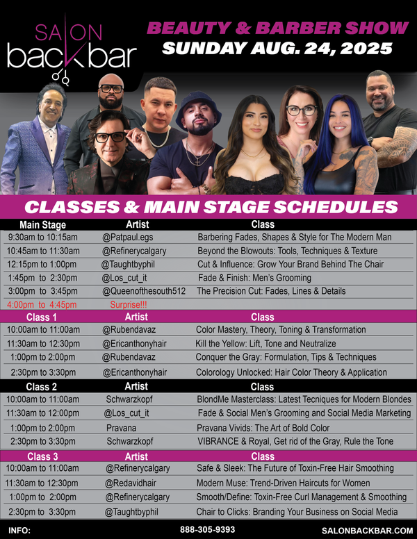 Salon BackBar Beauty and Barber Show 2025