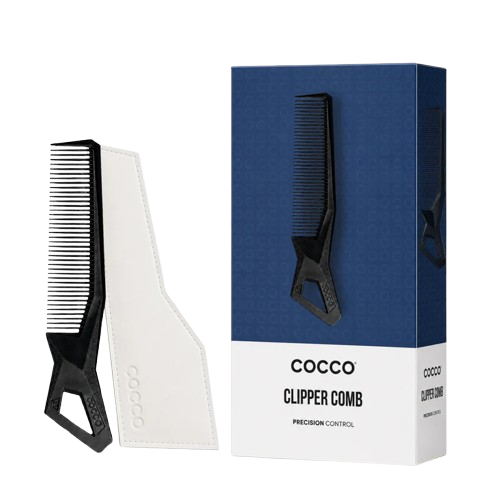 Cocco clipper comb and packaging on a white background