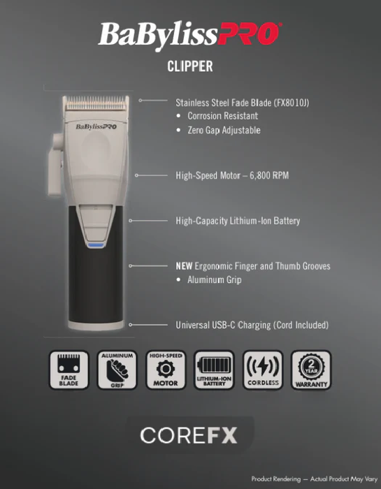 BaBylissPRO COREFX Clipper (FX86)