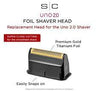 Stylecraft Replacement Foil Head Compatible with the Uno 2.0 Shaver SC535B