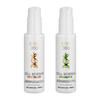 Two bottles of S|C360 Cell Science Revitalize and Radiance on a white background