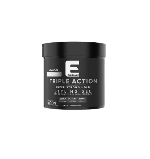 Elegance Earth Fragrance Triple Action Hair Gel for Men And Women - Super Strong Hold, Extreme Volume, And Long Lasting Shine - Flake Free And Refreshing Fragrance - All Hair Types