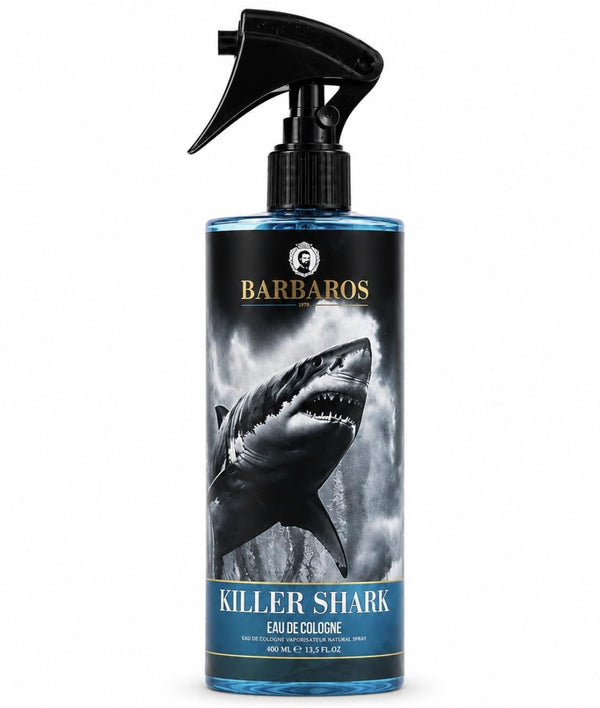 Barbaros Killer Shark Aftershave/Cologne (16.9oz)