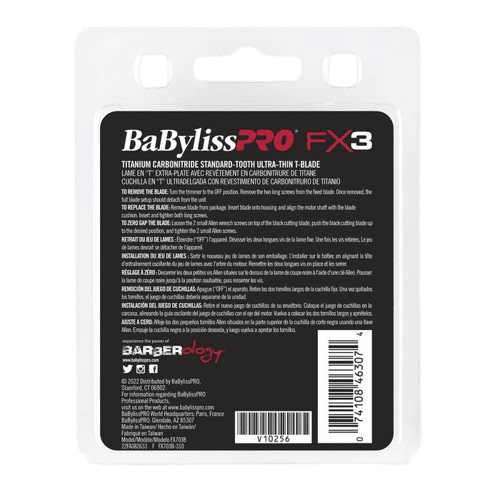 Babyliss PRO Ultra Thin Titanium Replacement T-Blade FX703B