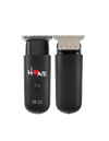 Black grooming tool with 'Homie' design on a white background