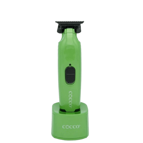 Cocco Hyper Veloce Pro Trimmer, Digital Gap Ambassador DLC Blade Edger, High-Torque Brushless BLDC Motor, Cordless, All-Metal Design, Lithium-Ion Battery