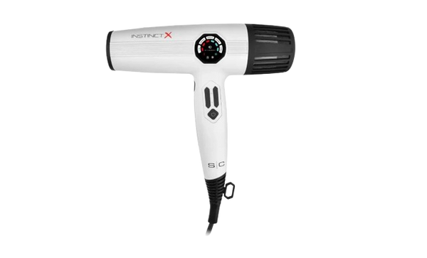 StyleCraft Instinct-X Hair Dryer - Professional Brushless Motor with Digital Display SC105B